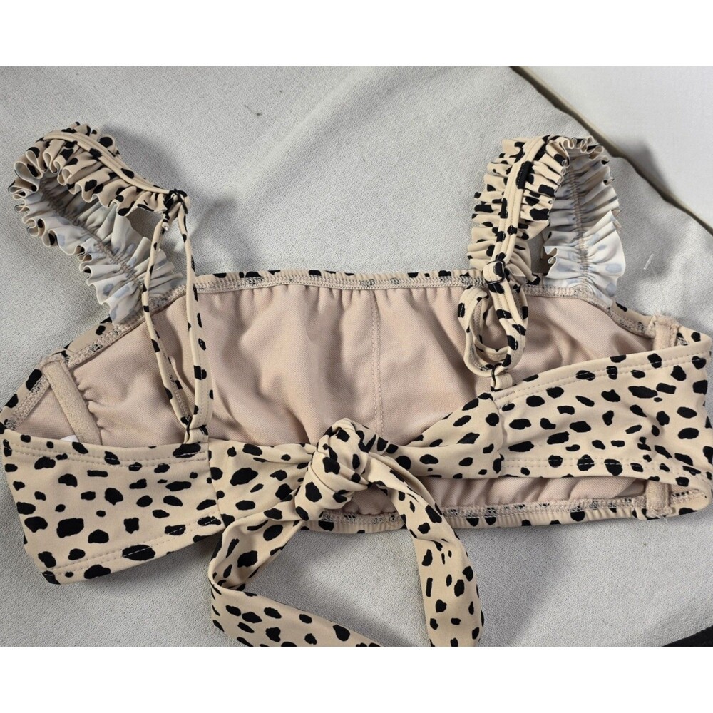 Women's Leopard Two-Piece Bathing Suit / Swimsuit - Size Women's Medium - Picture 5 of 6